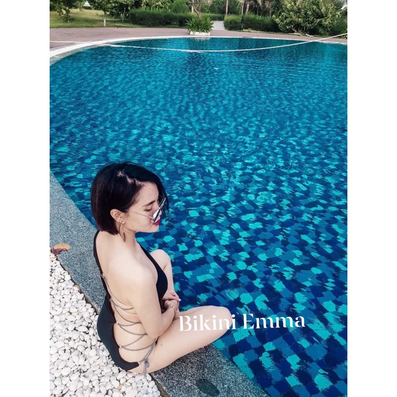 [ HÀNG CÓ SẴN] Bikini một mảnh đan dây (kèm hình khách mặc) | BigBuy360 - bigbuy360.vn