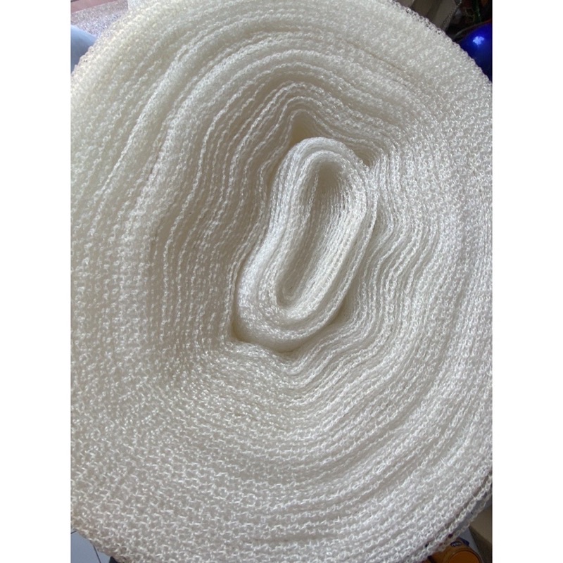 10 Mét lưới cước trắng rào ngan gà vịt làm vườn khổ cao 70 phân, 1 mét, 1 mé 2 và 1 mét 5