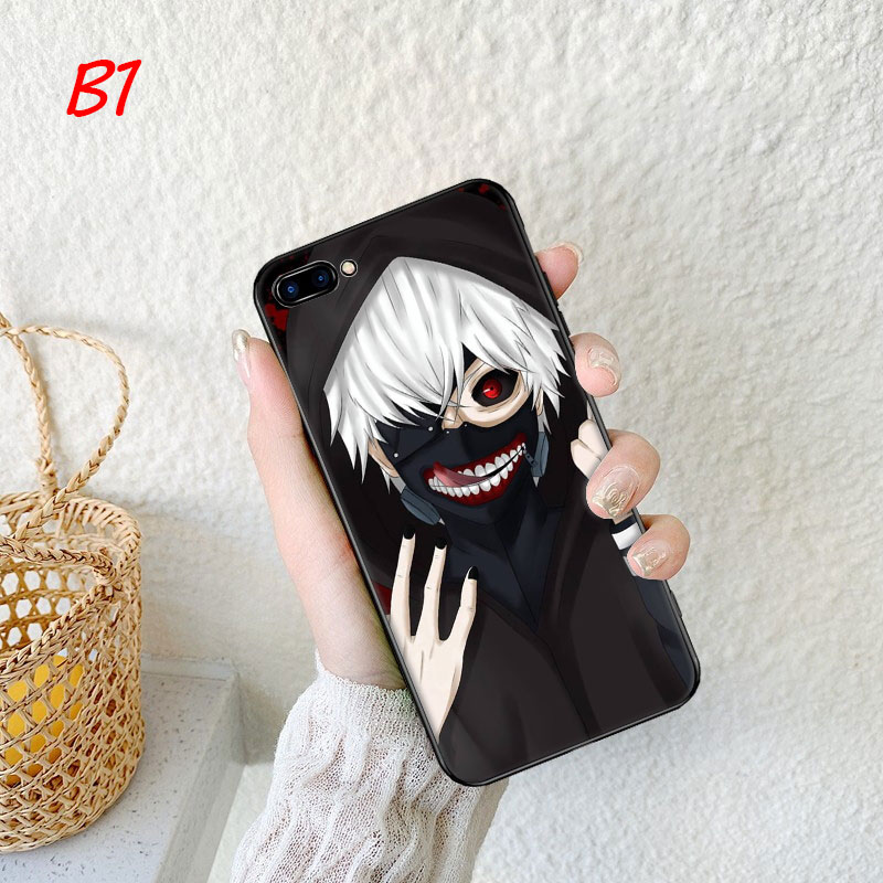 Ốp Điện Thoại Mềm Hình Kaneki Ken Phim Tokyo Ghoul Cho Oppo A3S A5S A59 A37 A39 A57 F1S A77 F3 A83 A1 F5 A73 F7 F9 Pro A7X A5 Neo 9 A7