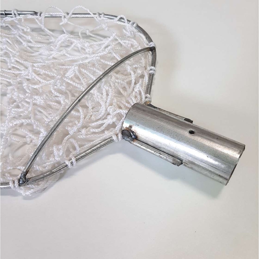 Lồng hái trái cây, quả trên cao 24cm, vợt hái quả hai lưỡi dao có lưới đỡ trái