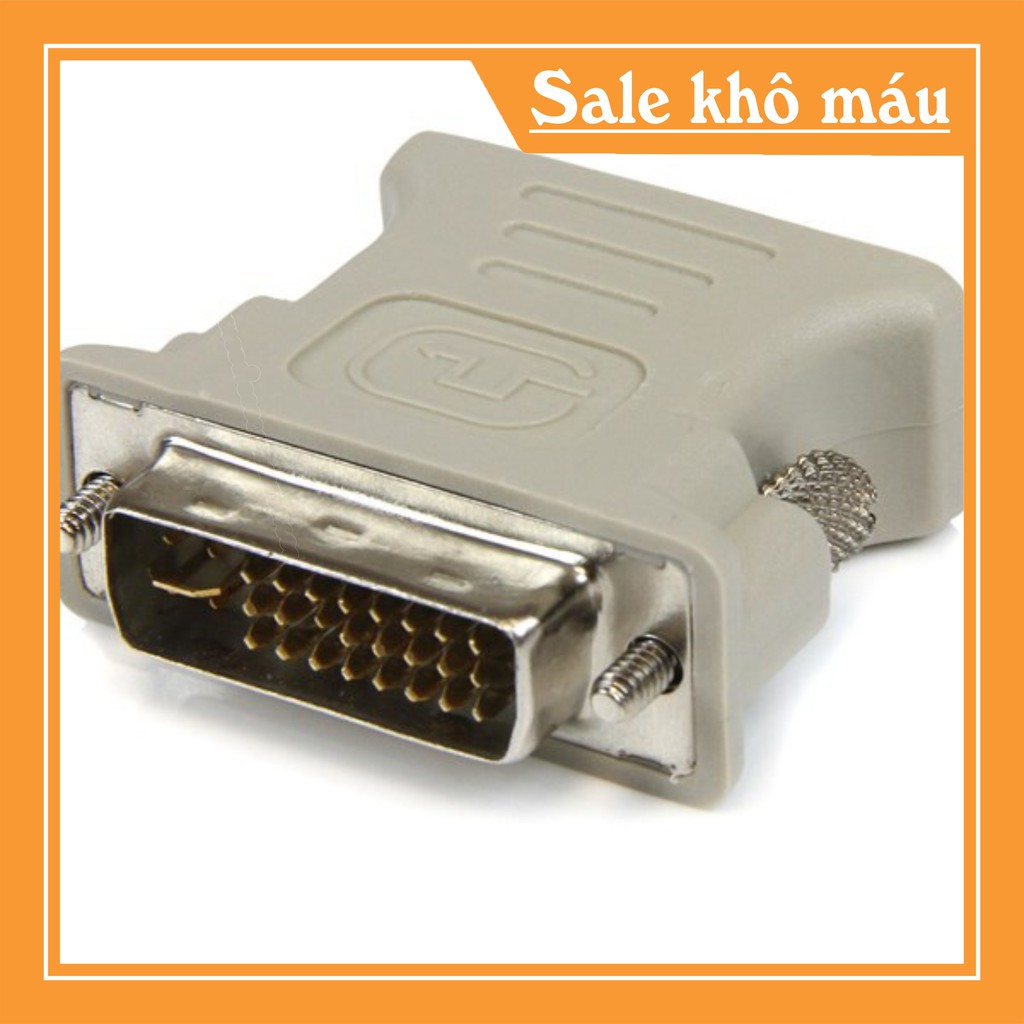 ĐẦU CHUYỂN DVI TO VGA Xả Kho) ĐẦU CHUYỂN DVI TO VGA (24+1, 24+5)  ĐẢM BẢO CHẤT LƯỢNG.Z DVI/1 DD5 .c