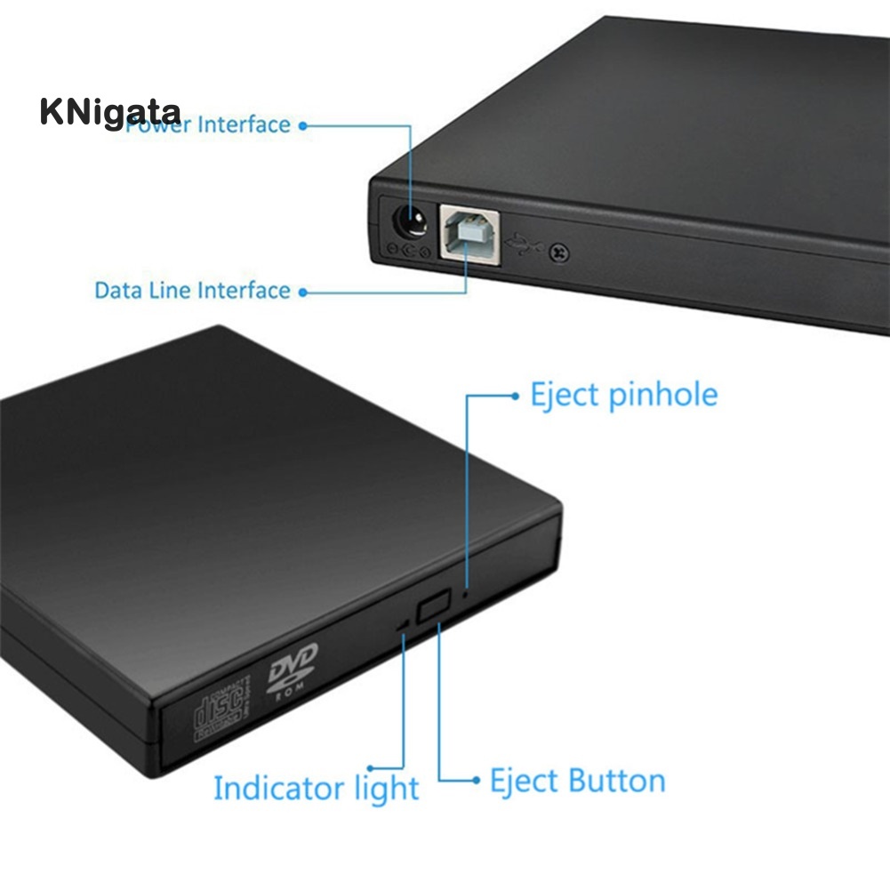 Ổ Đĩa Cd Vcd Dvd Ngoài Usb Cho Máy Tính Bàn | BigBuy360 - bigbuy360.vn