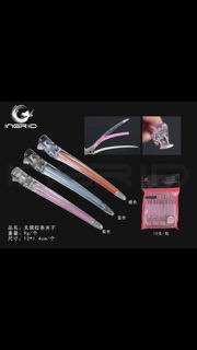 Kẹp nhựa trong Ingrid vỉ 10 chiếc