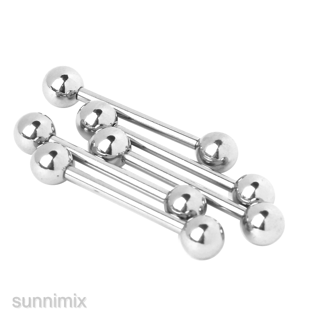 Set 5 Khuyên Lưỡi 14G Cá Tính