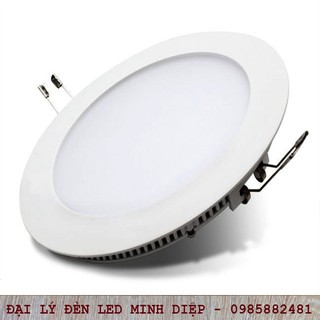 Đèn Led Âm Trần Tròn 9W Sáng Trắng/Vàng