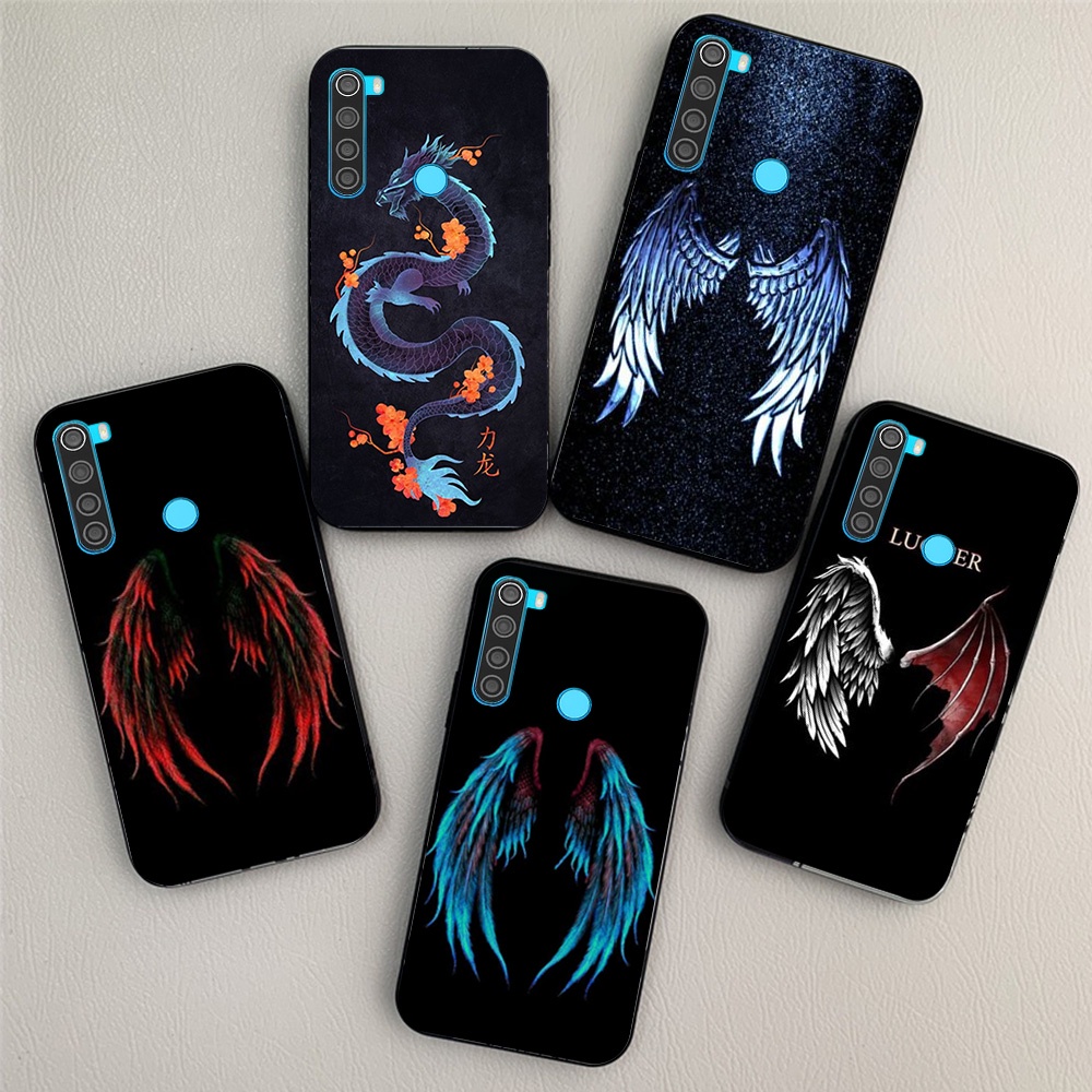 Ốp lưng điện thoại xiaomi redmi note 8 / note 8 pro bộ hình bọ cạp rồng phong cách nam