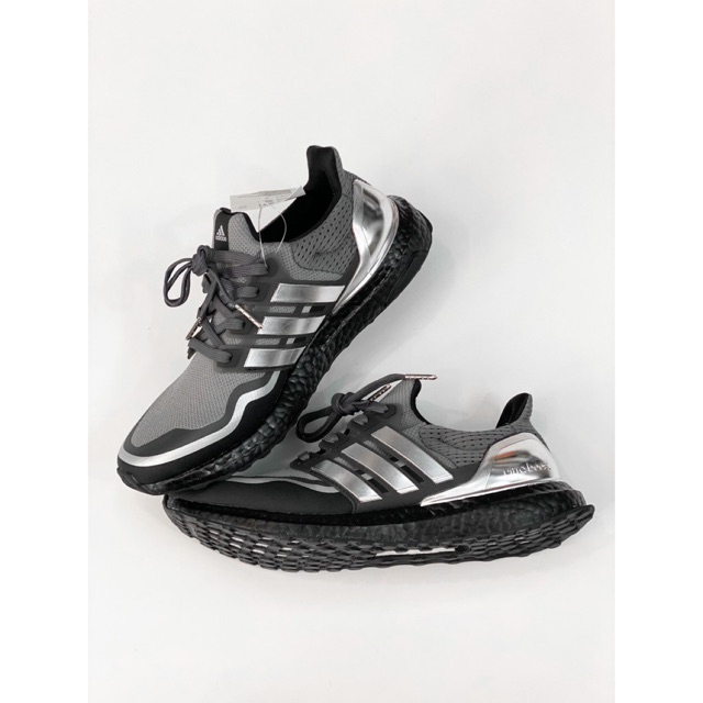 Giày Ultra Boost Metallic Silver nam mới bền êm nhẹ cao cấp