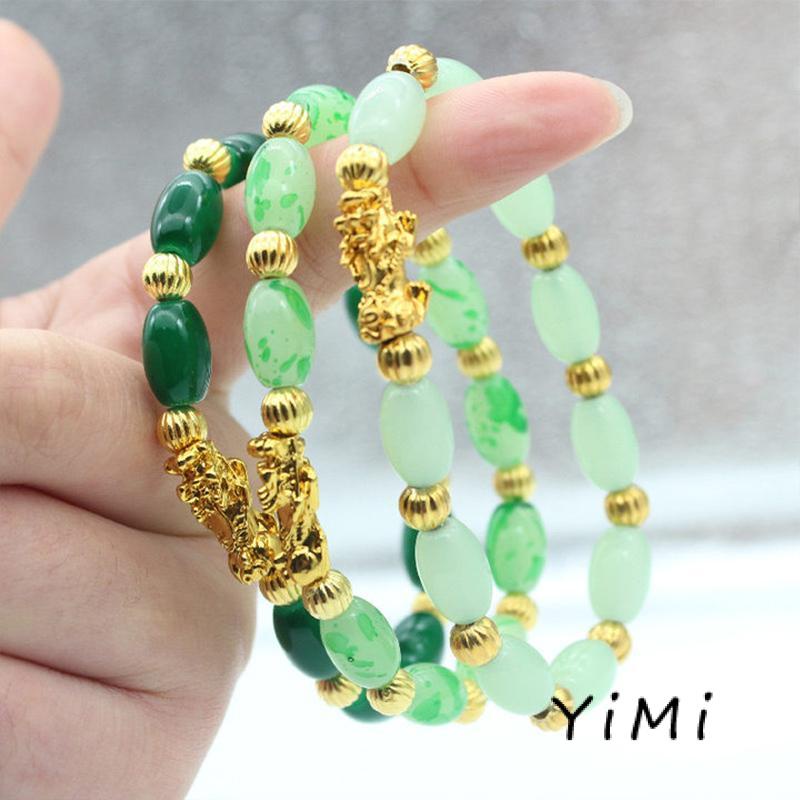 Việt Nam  Pixiu Vòng tay Nam nữ Vòng tay Vàng cứng 3d Đồ trang sức