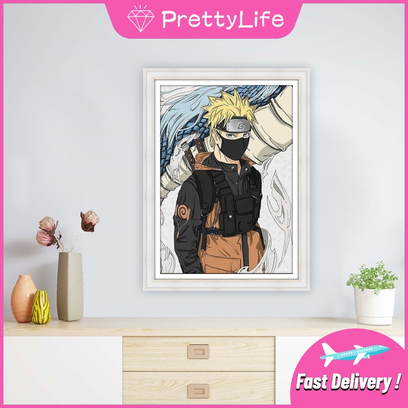 Tranh Đính Đá 5D Tự Làm 30x40cm/40x50cm Họa Tiết Động Vật Dễ Thương Trang Trí Nhà Cửa