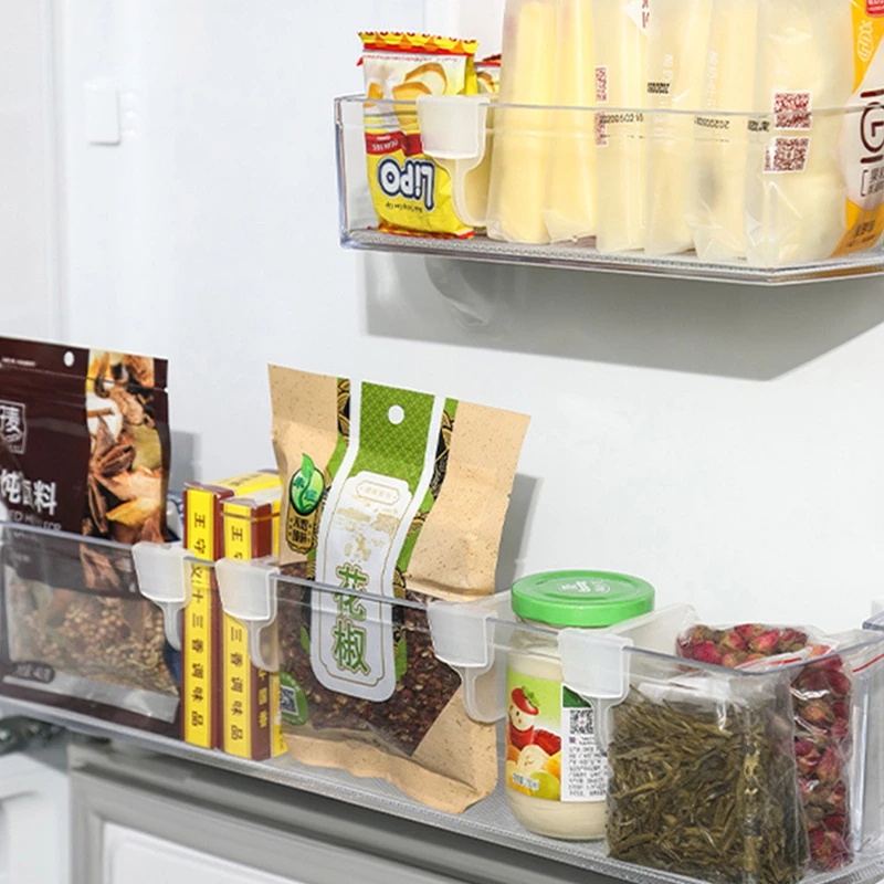 Set 5 Thanh Nhựa Chia Ngăn Tủ Lạnh Tiện Lợi
