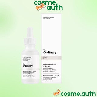 [Bill Hãng] Tinh Chất Dưỡng Da The Ordinary Niacinamide 10% + Zinc 1% - The Ordinary. 30ml