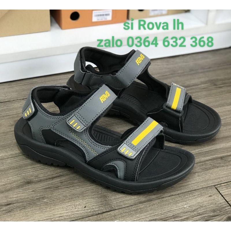 Sandal nam quai dán siêu bền hiệu Rova RV964