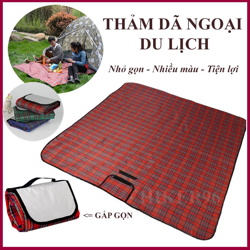THẢM DÃ NGOẠI PICNIC DU LỊCH, BẠT TRẢI CẮM TRẠI Thảm picnic vải caro hoạ  tiết, đi biển | Shopee Việt Nam