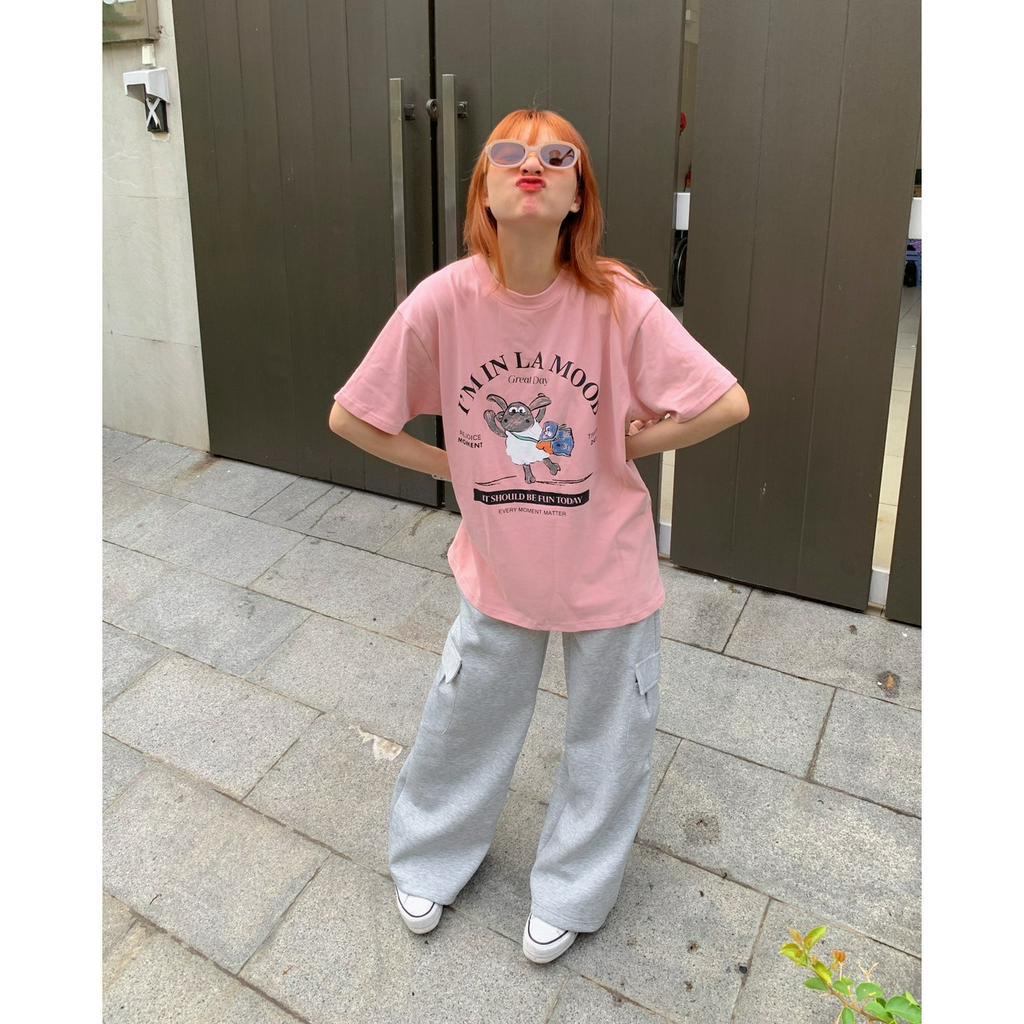 Quần thun ống suông có túi ROGER PANTS