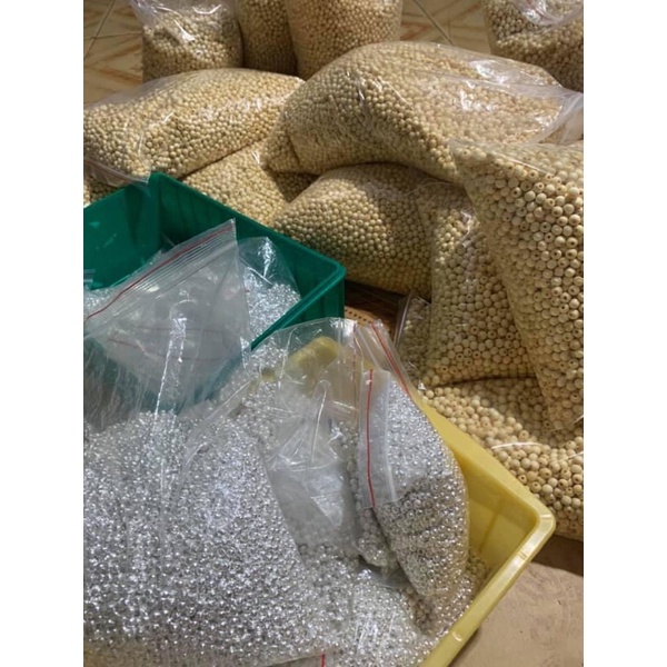 Bi phay xuyên cỡ 5-6li bi bạc