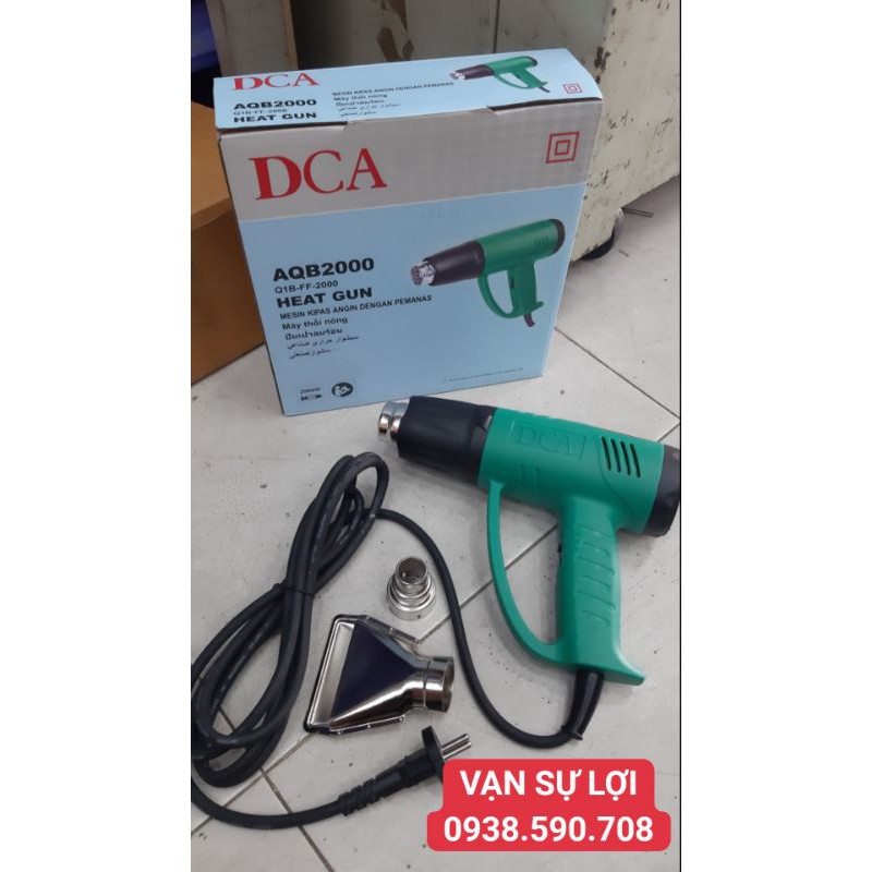 MÁY THỔI NHIỆT (KHÒ ) NÓNG 2000W DCA MÃ: AQB2000