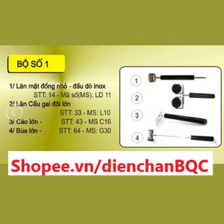 Dụng Cụ Diện Chẩn Bùi Quốc Châu - Bộ số 1 ( Gồm 4 Dụng Cụ ) Thiết Yếu