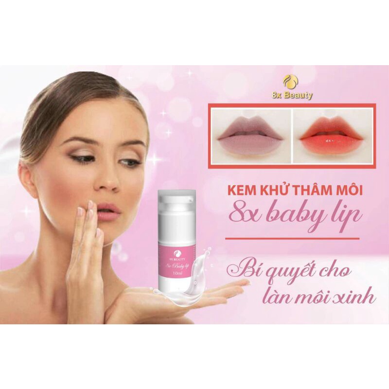 KHỬ THÂM MÔI 8X BABY LIP