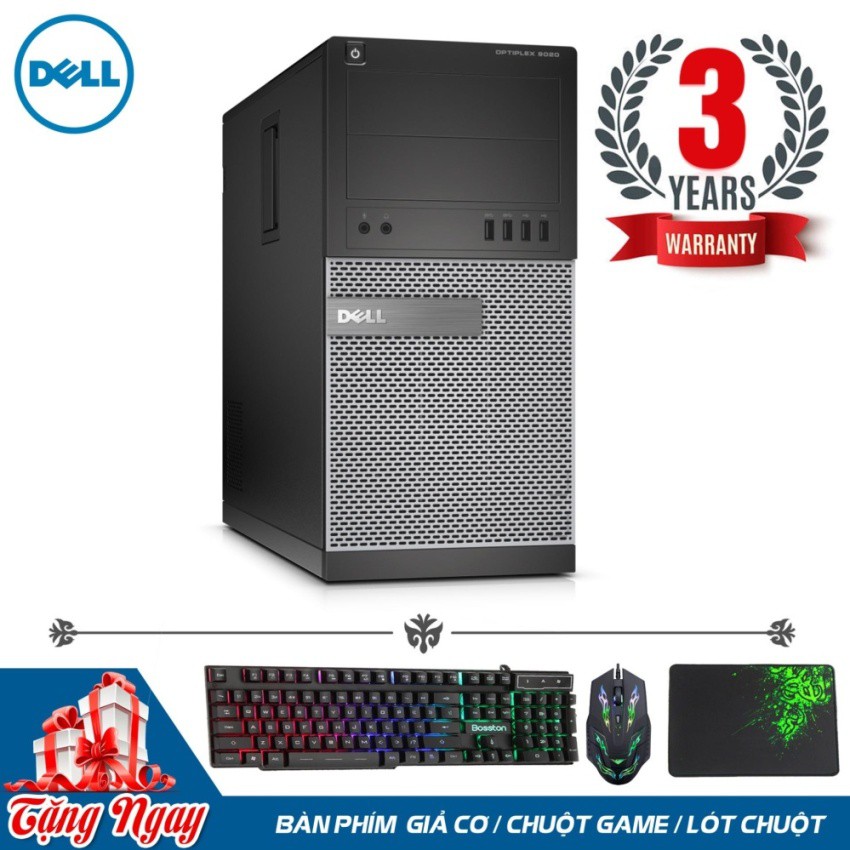 Máy tính văn phòng Dell Optiplex 9020 MT (Core i5 4570, Ram 32GB, SSD 240GB, HDD 1TB) + Quà Tặng - Hàng Nhập Khẩu | BigBuy360 - bigbuy360.vn