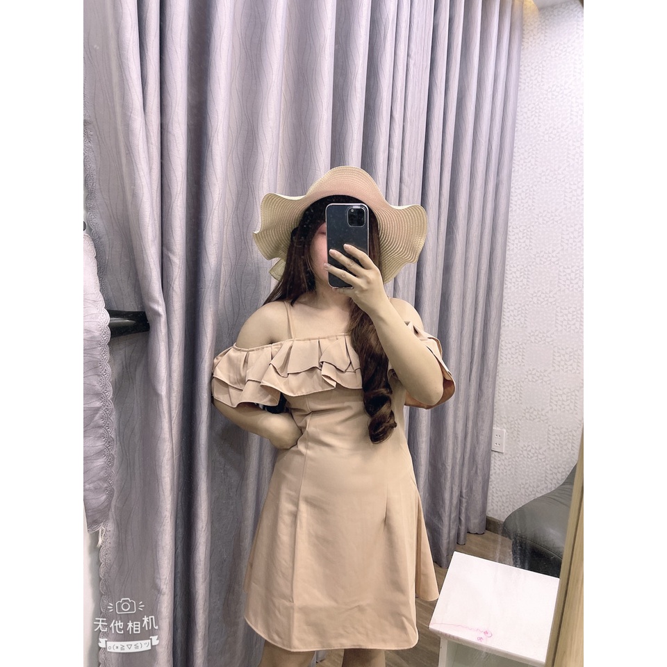 Đầm Bigsize Trễ Vai