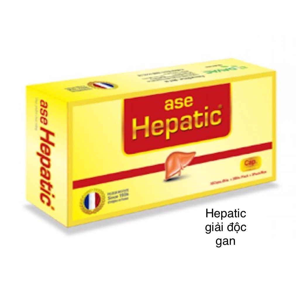 Bổ gan Hepatic - Mát gan, giải đôc gan, Giúp tăng cường chức năng gan bảo vệ gan do dùng nhiều rượu bia, thuốc lá H90v