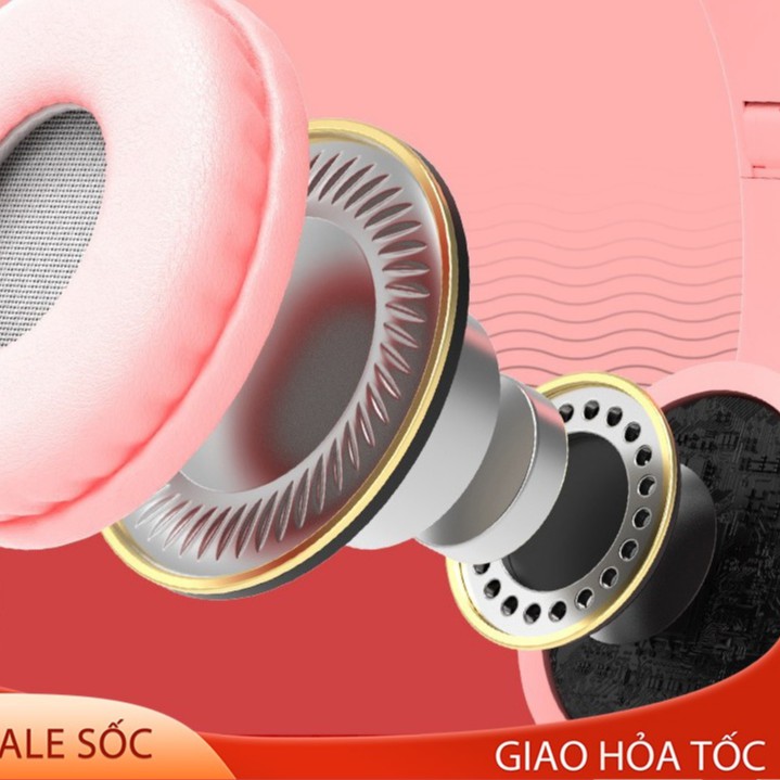 Tai Nghe Chụp tai Mèo Bluetooth P47 ST71 Headphone Dễ Thương Có Mic,Âm Bass Căng Phụ kiện Thiên hoàng . | BigBuy360 - bigbuy360.vn