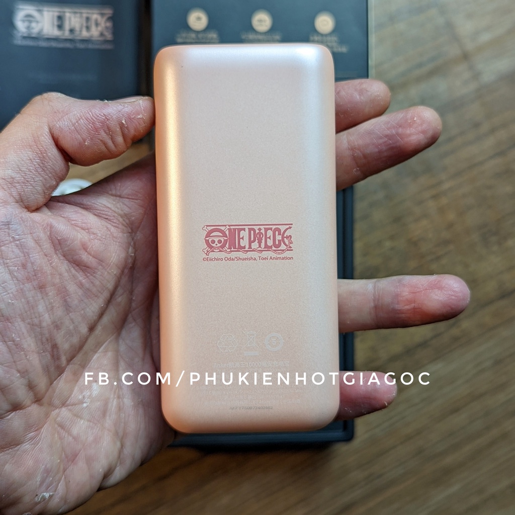 Pin sạc dự phòng Anker Redux PD 10000 mAh 22.5W  , 20W  phiên bản One piece A9514 - Tony chopper