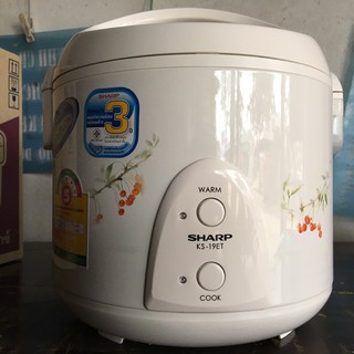 Nồi cơm điện SHARP 1.8L KS-19ET - Hàng nhập khẩu