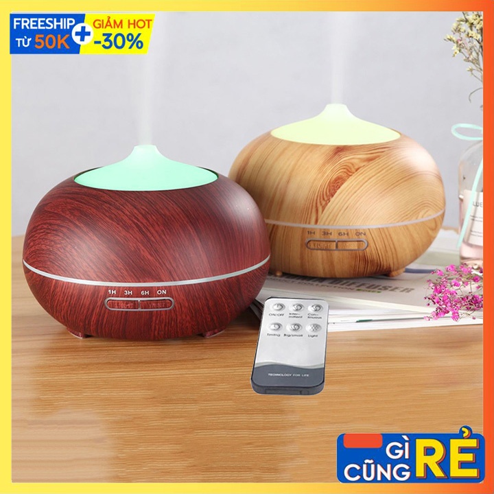 Máy Xông Tinh Dầu - Máy Tạo Ẩm Phun Sương - Khuếch Tán Tinh Dầu Đuổi Muỗi