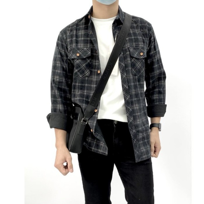 [Mã SRBACK010912 hoàn 20K xu đơn 50K] Áo sơ mi nam dài tay Nhung tăm vitage form rộng cao cấp DICYDE VI1.AV.D.UD.08 | BigBuy360 - bigbuy360.vn