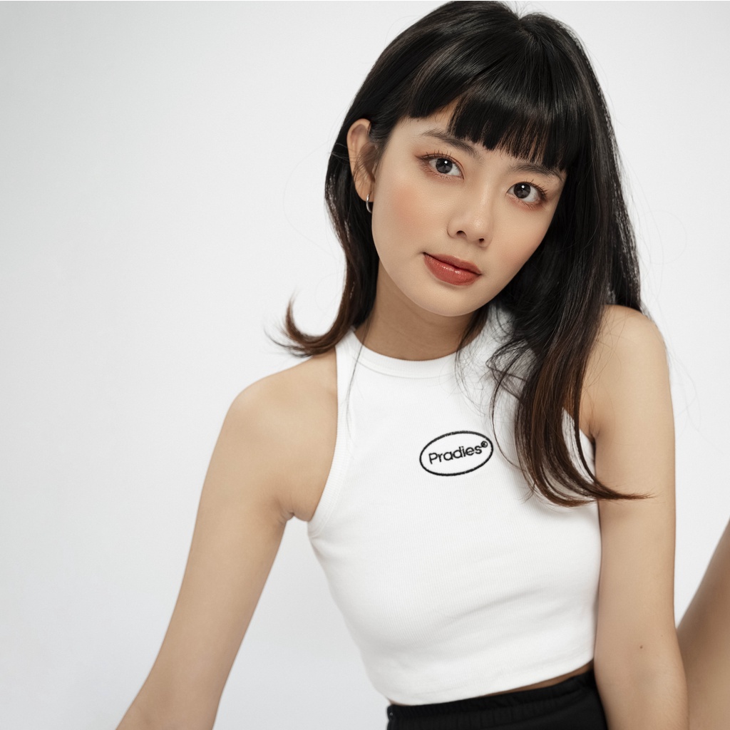 Áo Croptop Ba Lỗ Pradies "Ribbed Tank Top" | BigBuy360 - bigbuy360.vn