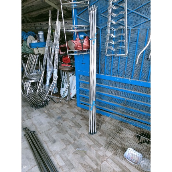 Cây chọc lấy đồ ,treo đồ,lấy trái cây trên cao toàn bộ inox 100%-cứng cáp,chắc chắn