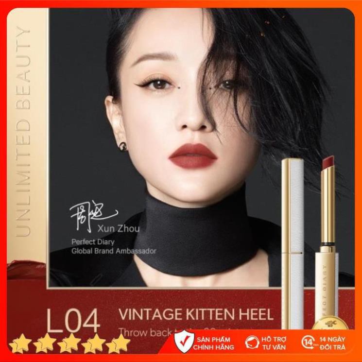 💥Hàng chính hãng💥Son Lì Perfect Diary Tông Nhung Lì Đậm Bộ Sưu Tập Mùa Đông Với Thỏi Nhỏ 13 Màu Tùy Chọn 8g | BigBuy360 - bigbuy360.vn