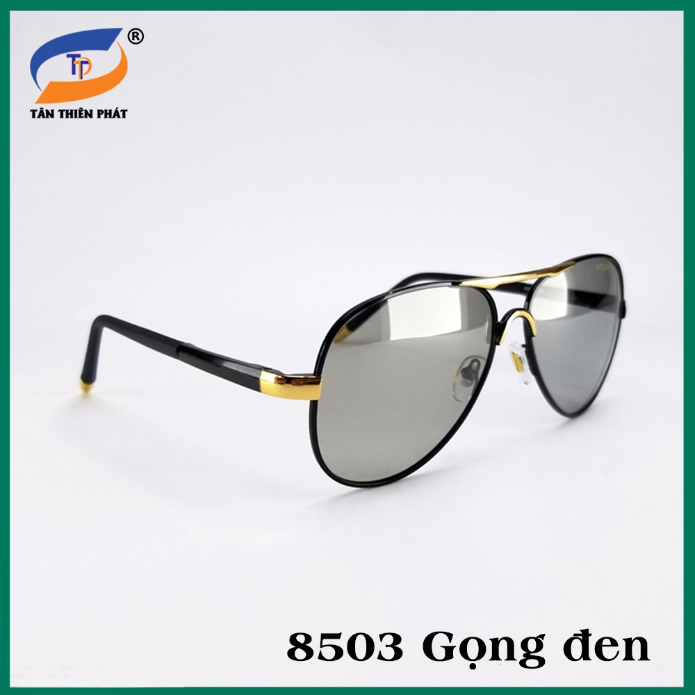 Kính mát nam nữ mắt đổi màu đi ngày và đêm  chống nắng, chống tia UV - Tròng Polaroid phân cực