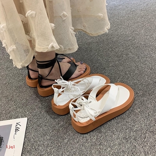 Giày Sandal Đế Dày Thời Trang Mùa Hè 2020 Dành Cho Nữ