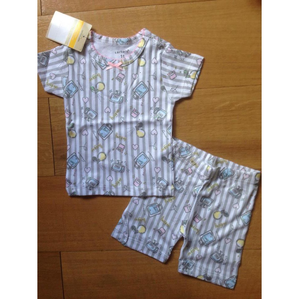 Đồ bộ lửng bé gái ♥️ FREESHIP ♥️ Chất thun borip mềm mịn, co giãn tốt, họa tiết tươi sáng