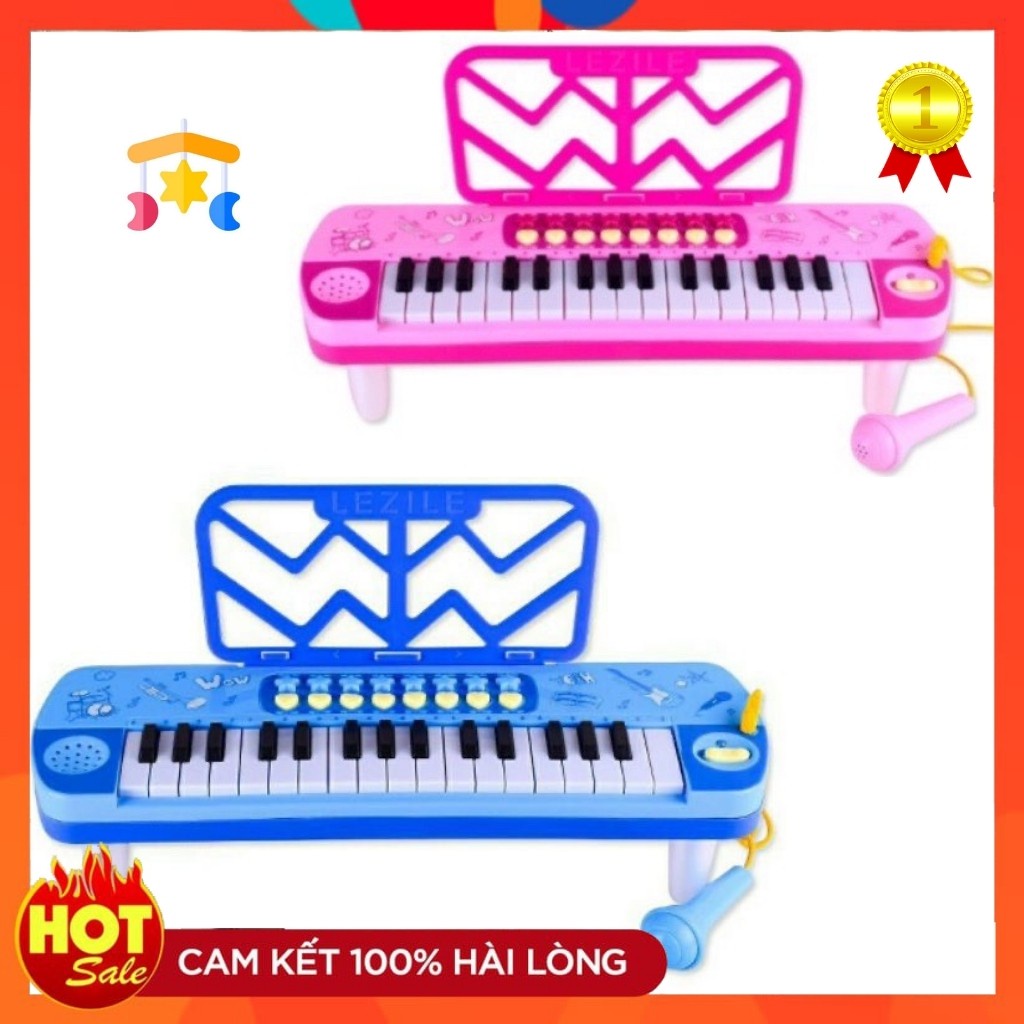 [Mã LIFE20KALL giảm 10% đơn 50K] { RẺ VÔ ĐỊCH} ĐÀN PIANO CÓ MÍC CHO BÉ