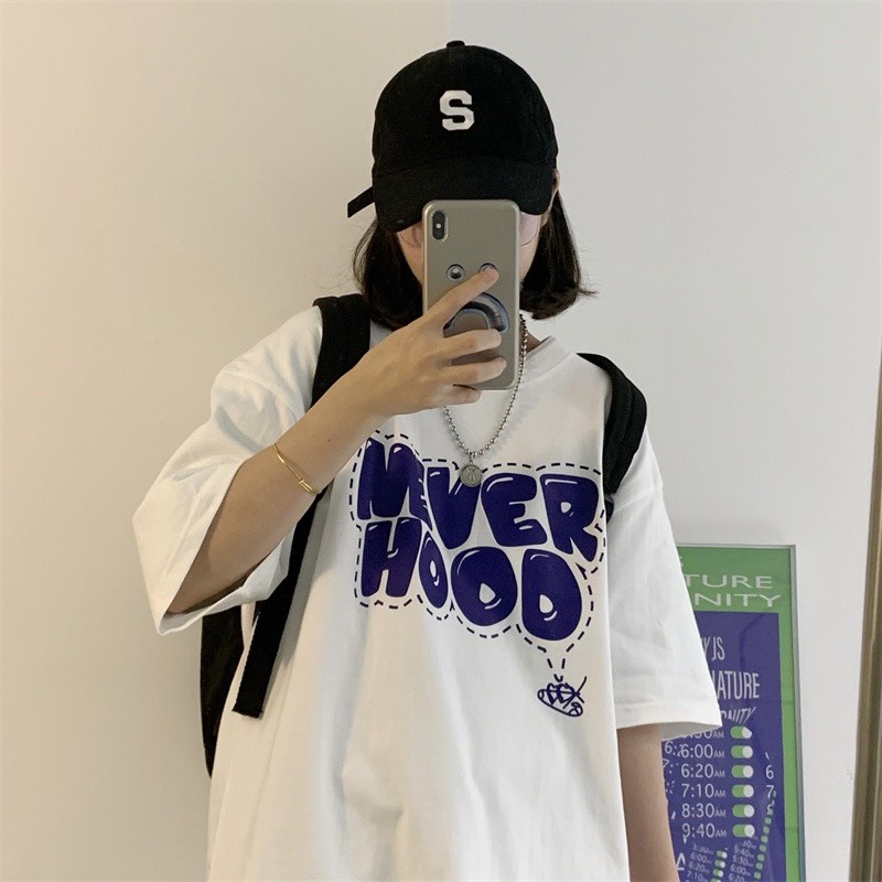 Áo phông tay lỡ form rộng unisex Neko.sg ATL303