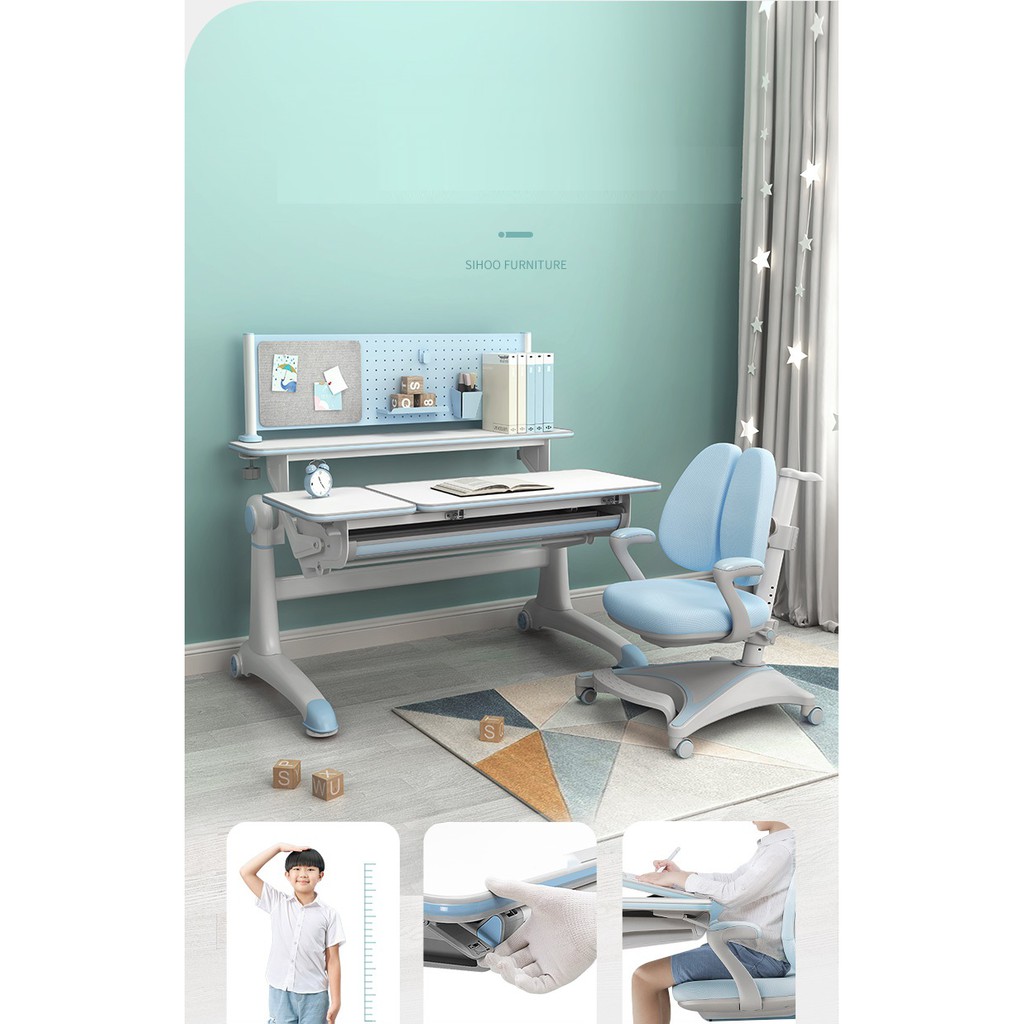 Bàn Chống Gù T3 [Chính hãng SIHOO]_Bàn học chống gù chống cận thông minh | BigBuy360 - bigbuy360.vn
