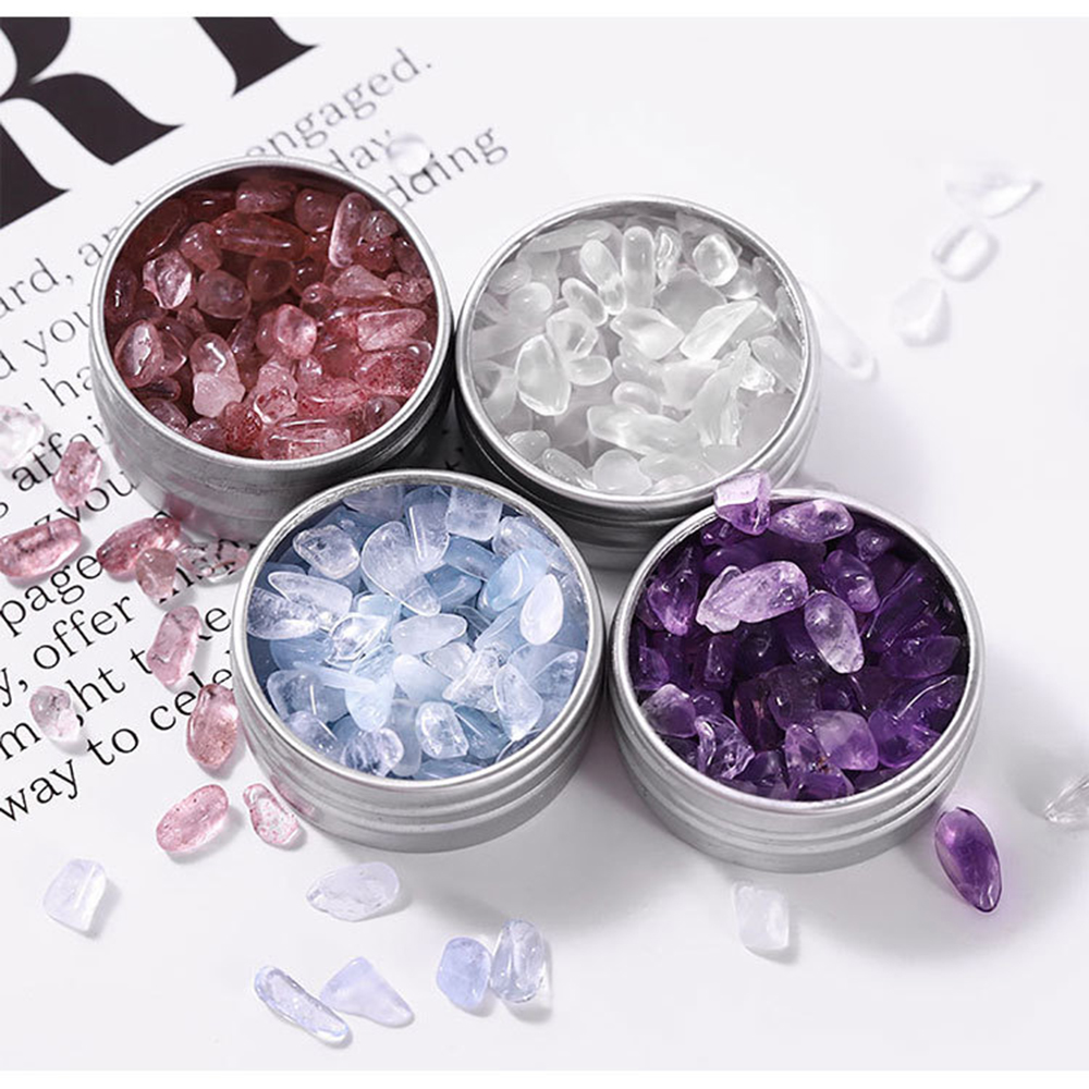 Hộp đá đính trang trí móng tay 3D