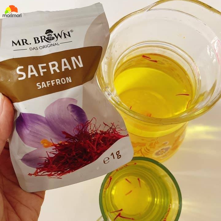 SAFFRON NHUỴ HOA NGHỆ TÂY 1G, HÀNG ĐỨC GERMANY, CAM  KẾT CHUẨN LOẠI 1