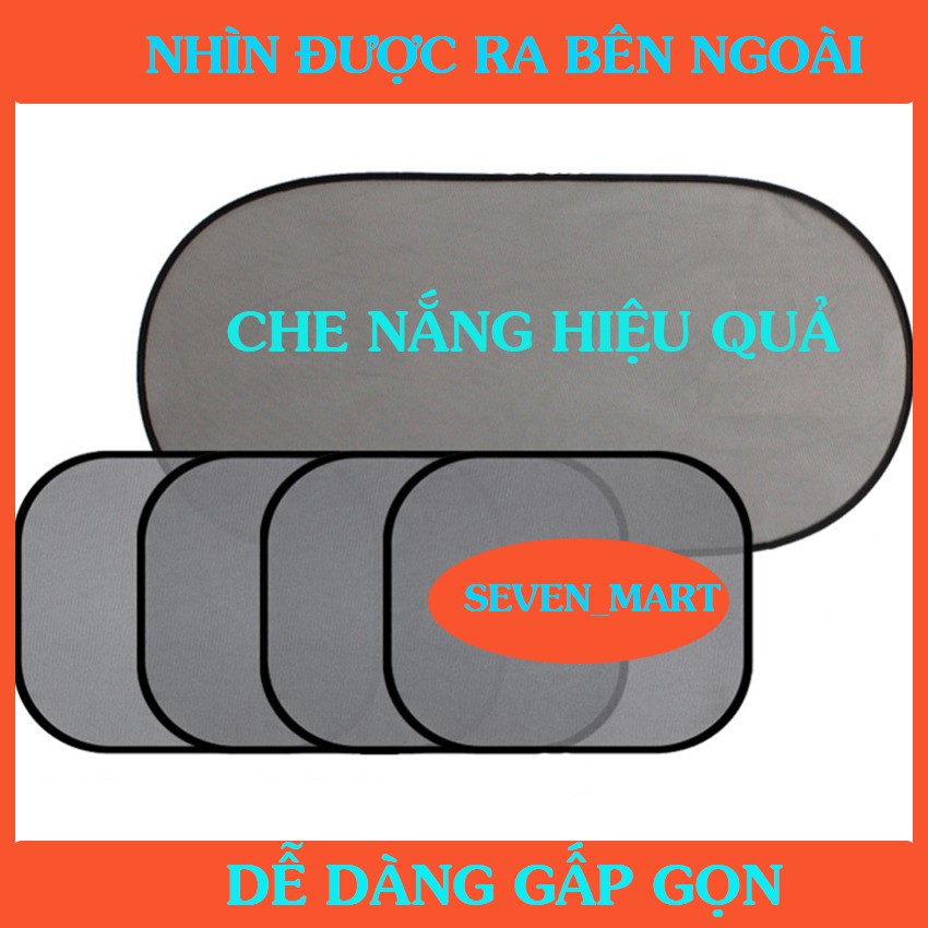 Bộ 5 Tấm Chống Nắng Ô Tô Xe Hơi - Seven_Mart
