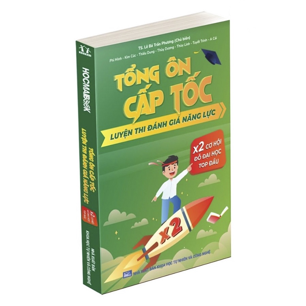 Sách - Tổng Ôn Cấp Tốc Luyện Thi Đánh Giá Năng Lực (Theo Cấu Trúc Đề Thi Của ĐHQGHN)