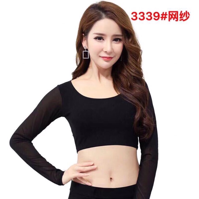 Áo lưới thân ngắn, tay dài cam kết siêu rẻ dành cho khách từ 55-70kg