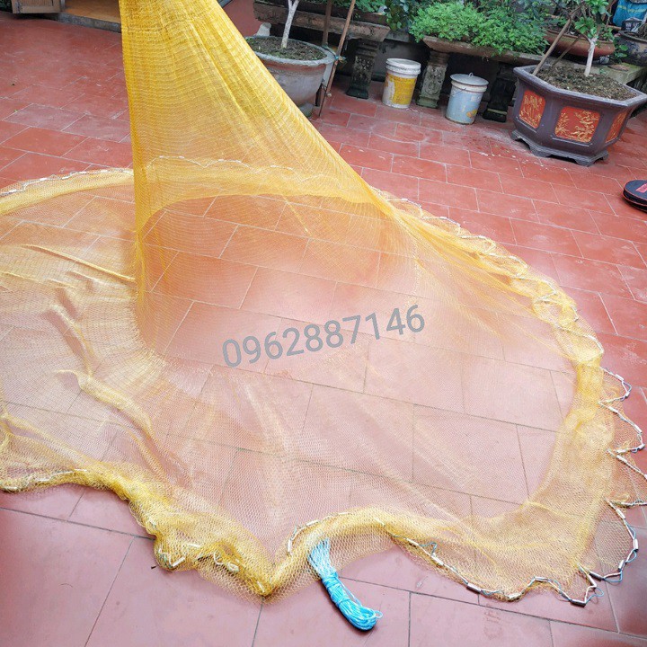 (sale) chài bắt cá thái lan 2.5kg bung 5m siêu bền ( giá khuyến mại )