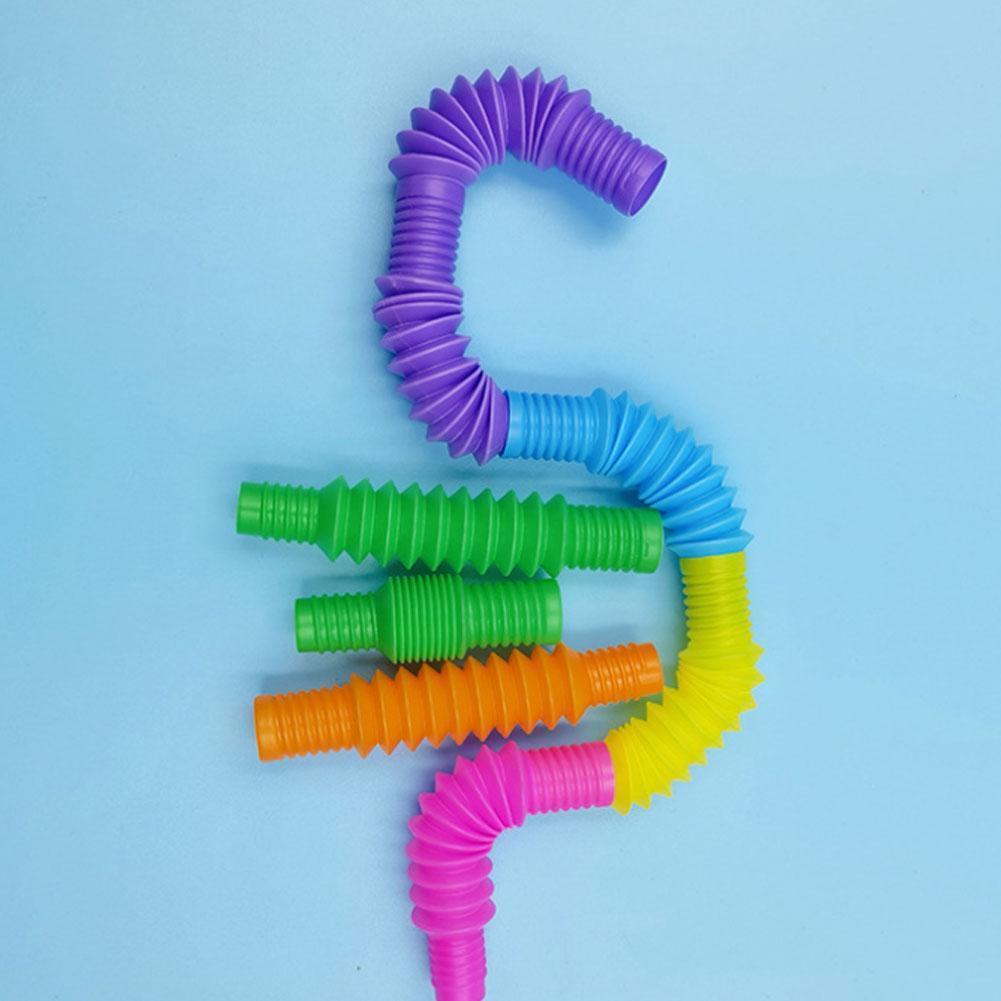 Set 7 Ống Đồ Chơi Mini 1.9cm Màu Sắc Ngẫu Nhiên Cho Trẻ Em