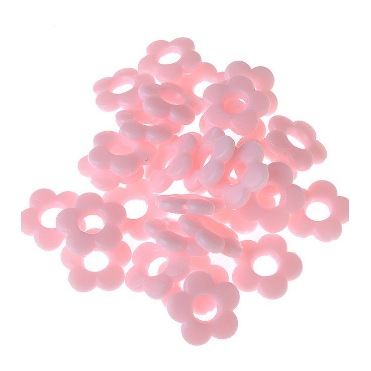 Set 40 hạt nhựa Acrylic 19mm tự làm trang sức thủ công mới