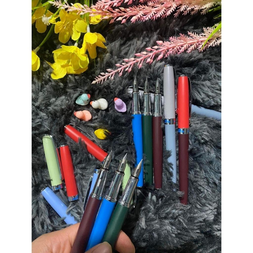 Bút máy luyện chữ đẹp ngòi lá tre, tách đôi ouwengu 878