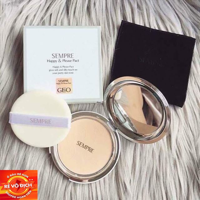Phấn GEO SEMPRE Happy & Please Pact (XỊN) xách tay không hộp xách tay không hộp | BigBuy360 - bigbuy360.vn