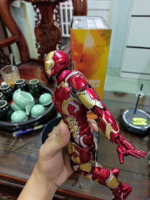 Mô hình đồ chơi Iron Man Mark 43 mk43 hãng hochoi Haocaitoy - Avengers